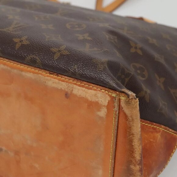 LOUIS VUITTON Monogram Cabas Mezzo Tote Bag M51151 LV Auth 140705 - Picture 15 of 16